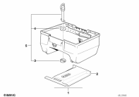 R65 (2472) TOPCASE 22 L MOUNTING PARTS parts diagram