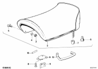 R65 (2472) BENCH SEAT, OFFICIALS UTILITY parts diagram