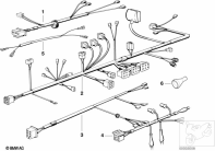 R65 (2472) CABLE HARNESS parts diagram
