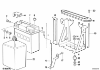 R65 (2472) BATTERY parts diagram