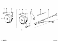 R65 (2472) HORN parts diagram