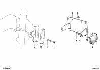 R65 (2472) REFLECTORS parts diagram