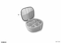 R65 (2472) VARIO INSERT, TANK SADDLEBAG parts diagram