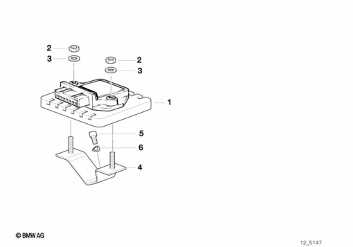 R100R (2473) IGNITION CONTROL UNIT exploded view parts diagram