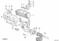 R100R (2473) LUBRICATION SYSTEM-OIL FILTER parts diagram
