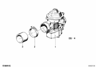 R100R (2473) CARBURETOR parts diagram