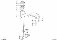 R100R (2473) FORK SLIDER parts diagram