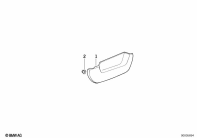 R100R (2473) BATTERY COVER parts diagram