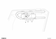 R100R (2473) BOW-TYPE LOCK INSTALLATION SET parts diagram