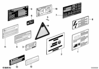 R100R (2473) TYPE PLATE / NOTICE LABEL parts diagram