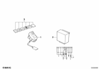 R100R (2473) INSTALLING SET HAZARD WARNING parts diagram