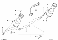 R100R (2473) ADDITIONAL INSTRUMENTS parts diagram