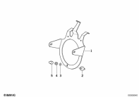 R100R (2473) HEADLIGHT BRACKET parts diagram