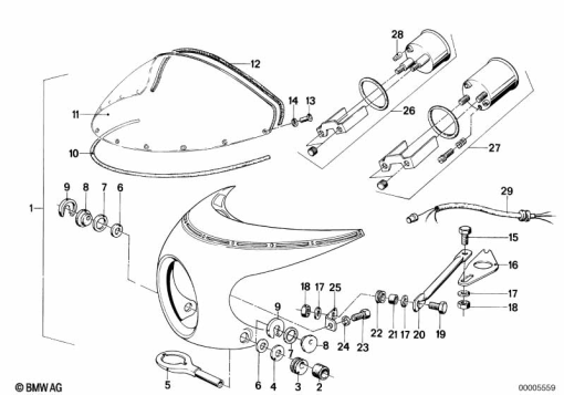 R80 (2477) INSTALLING SET COCKPIT TRIM exploded view parts diagram