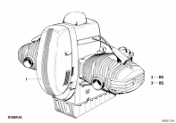 R80 (2477) ENGINE parts diagram