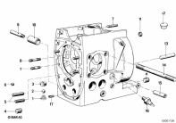 R80 (2477) ENGINE HOUSING MOUNTING PARTS parts diagram