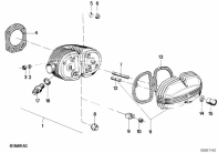 R80 (2477) CYLINDER HEAD / COVER / GASKETS parts diagram