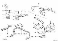 R80 (2477) ENGINE VENTILATION parts diagram