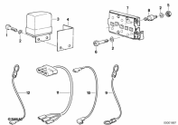 R80 (2477) ALTERNATOR REGULATOR, DIODE ASSY parts diagram