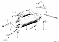 R80 (2477) STARTER parts diagram
