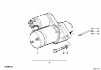 R80 (2477) STARTER parts diagram