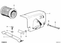R80 (2477) AIR CLEANER HOUSING parts diagram