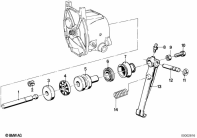 R80 (2477) CLUTCH CONTROL parts diagram