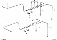 R80 (2477) ACCELERATOR CABLE/CHOKE CABLE parts diagram
