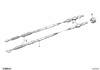 R80 (2477) CLUTCH CABLE parts diagram