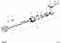 R80 (2477) DRIVE SHAFT parts diagram