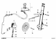 R80 (2477) RETROFIT KIT, DOUBLE DISC BRAKE parts diagram
