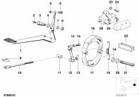 R80 (2477) REAR WHEEL BRAKE parts diagram