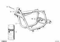 R80 (2477) FRONT FRAME parts diagram