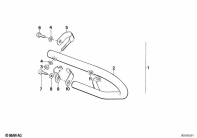 R80 (2477) SAFETY BAR parts diagram