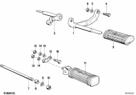 R80 (2477) FOOTREST parts diagram