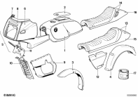 R80 (2477) PAINTED PARTS 590 AVUSSCHWARZ parts diagram