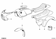 R80 (2477) PAINTED PARTS 511 HAVANA GOLD parts diagram