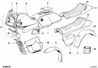 R80 (2477) PAINTED PARTS 531 ROT parts diagram