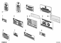 R80 (2477) LABEL parts diagram