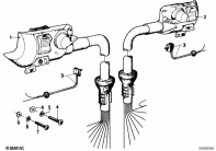R80 (2477) COMBINATION SWITCH AT HANDLEBAR parts diagram