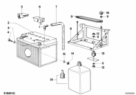 R80 (2477) BATTERY parts diagram