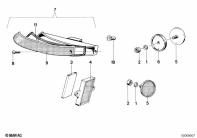 R80 (2477) REFLECTORS parts diagram