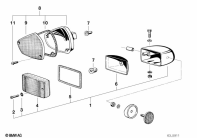 R80 (2477) TURN INDICATOR parts diagram