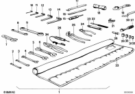 R80 (2477) CAR TOOL, SUPPLEMENTARY KIT parts diagram