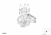 R1100GS (259E) MOUNTING POINT CRANKCASE RIGHT parts diagram