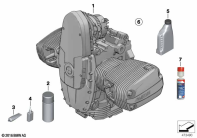 R1100GS (259E) ENGINE parts diagram