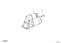 R1100GS (259E) STARTER parts diagram