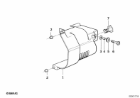 R1100GS (259E) COVER FOR STARTER parts diagram