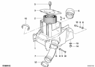 R1100GS (259E) INTAKE SILENCER / FILTER CARTRIDGE INTAKE SILENCER / FILTER CART parts diagram