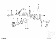 R1100GS (259E) FUEL DISTRIBUTOR/PRESSURE REGULATOR parts diagram